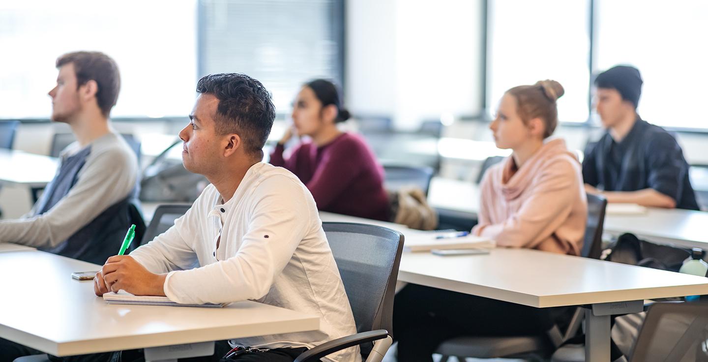 Students in a banking class - Used for the Affordable Housing Institute Webpage