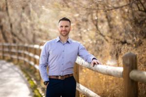 Photo of 2021 President's Award Winner, Danny Guy, a former Nutrition Science graduate.